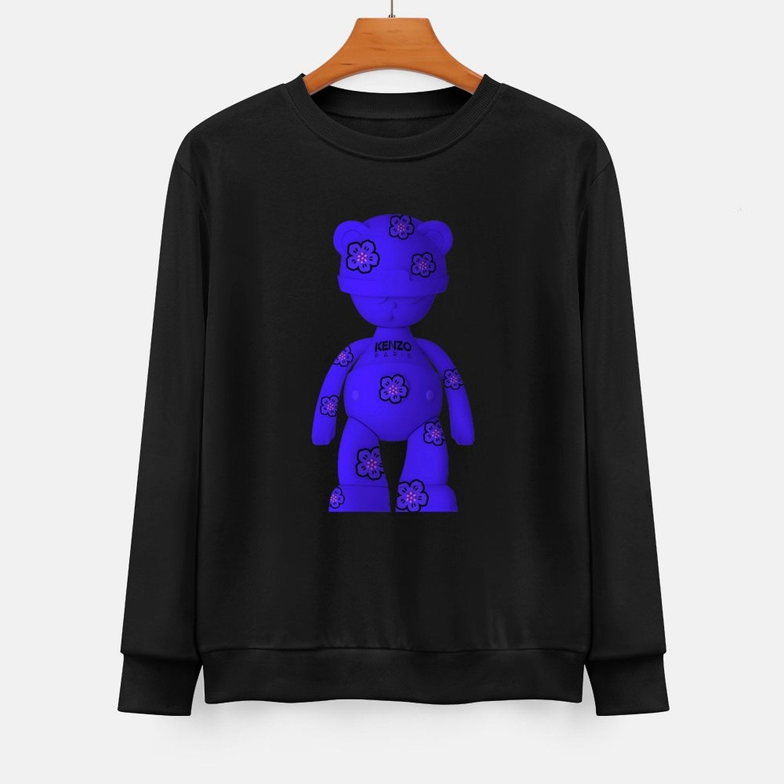 Long Sleeve With Front PatternDesign-Your-Own Crew Neck